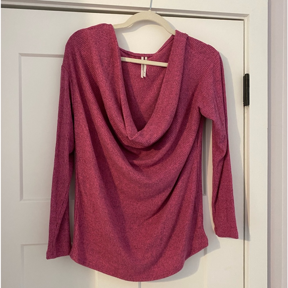 Anthropologie cowl neck tee